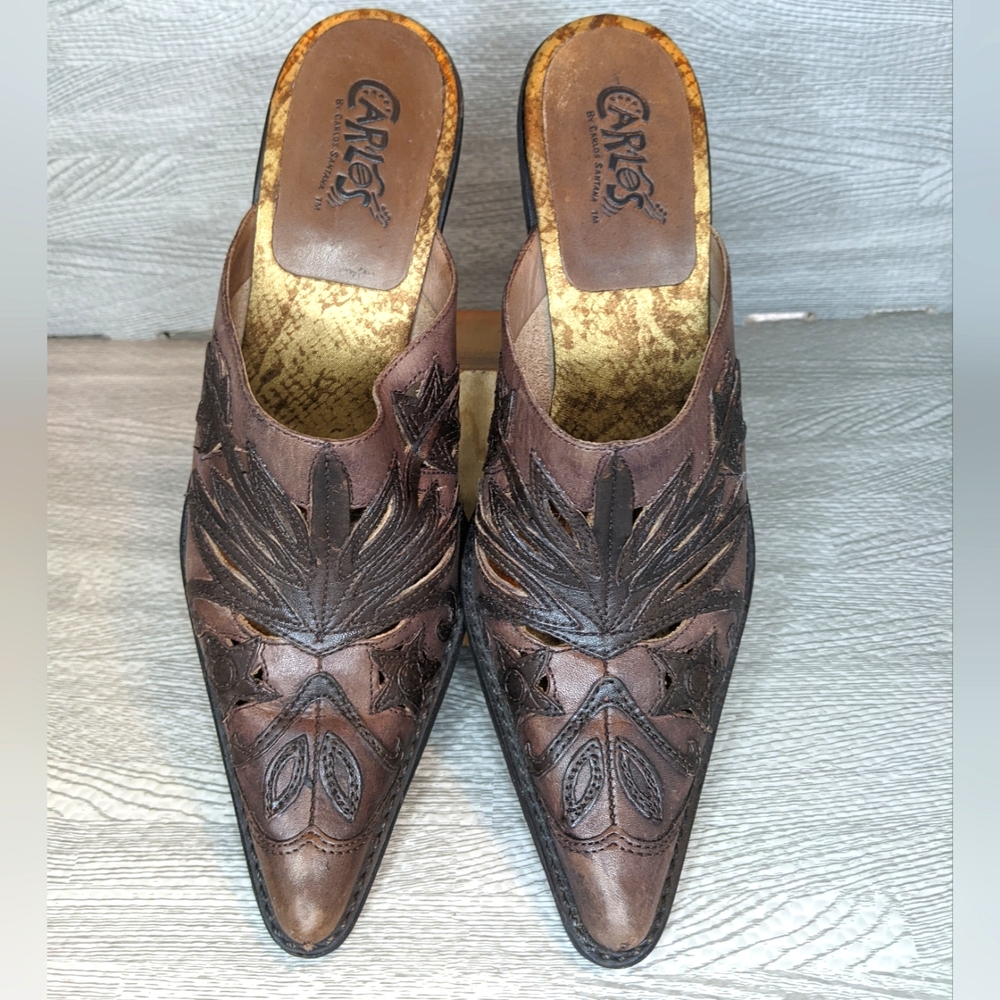 Carlos by Carlos Santana Rodeo Leather Cutout Bootie, 7 - Picture 2 of 16